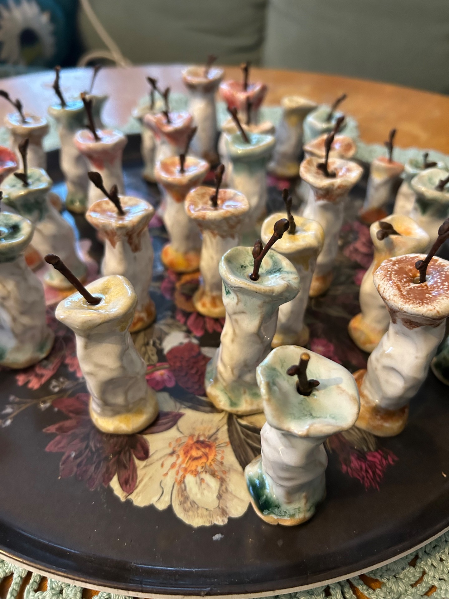 Äppelskruttar i blandade färger